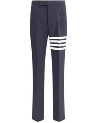 Thom Browne - 4-Bar Wollen Broek - Lyst