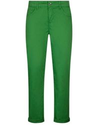Liu Jo - Grüne Stilvolle Hosen Für Frauen - Lyst