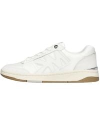 Michael Kors - Rebel lace up low top sneakers - Lyst