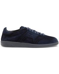 Santoni - Herren Wildleder Sneaker - Lyst