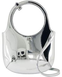 Courreges - Metallic Synthetic Shoulder Bag - Lyst
