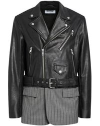Moschino - Leather Jackets - Lyst