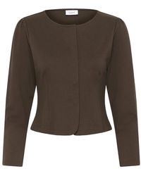 Saint Tropez - Jassen ,Bruin ,Franka Sz Blazer - Lyst