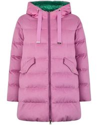 Herno - Jassen ,Roze ,Kasjmier Cashmere Donsjas - Lyst
