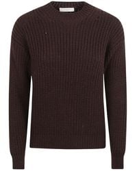 Zanone - Round-Neck Knitwear - Lyst