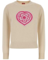 KENZO - Round-Neck Knitwear - Lyst