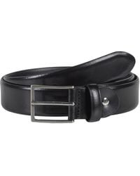 Howard London - Accessoires ,Zwart ,Leer Leren Riem Nathan - Lyst