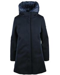 Unity Original - Jassen ,Blauw ,Polyester Loverlungo Jas - Lyst