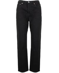 Levi's - Jeans ,Zwart ,Katoen Jeans Donna Bottone - Lyst