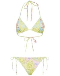 Philipp Plein - Badmode ,Veelkleurig ,Polyester Baroque Bikini - Lyst