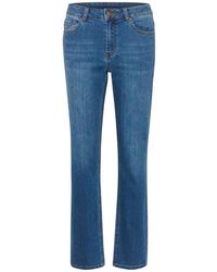 Kaffe - Straight Jeans - Lyst