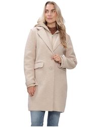 Nukus - Jassen Mirthe Coat Boucle - Lyst