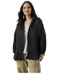iN FRONT - Jassen ,Zwart ,Polyester Elegante Zwarte Jas Blazer - Lyst