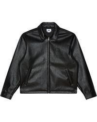 Obey - Leather Jackets - Lyst