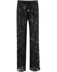 Ermanno Scervino - Wide Trousers - Lyst