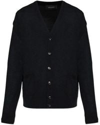 DSquared² - Truien & Vesten ,Zwart ,Wol Vest Met Zakken - Lyst