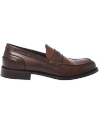 Baldinini - Tan Lederloafer - Lyst
