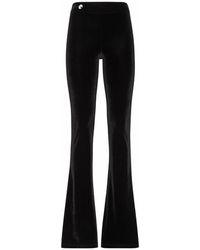 Philipp Plein - Broeken ,Zwart ,Wide Broeken - Lyst