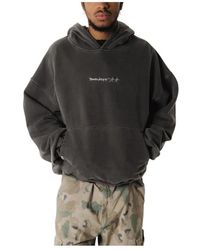 Twojeys - Hoodies & Sweatvesten ,Grijs ,Katoen Icon Hoodie - Lyst