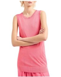 ARMANI EXCHANGE - Round-Neck Knitwear - Lyst