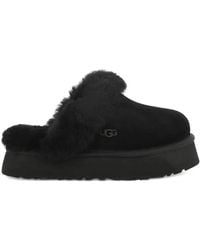 UGG - Schoenen ,Zwart ,Polyester Disquette Slipper - Lyst