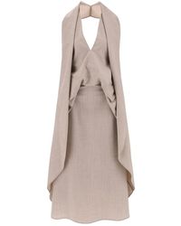 Fendi - Drapiertes Kleid - Lyst