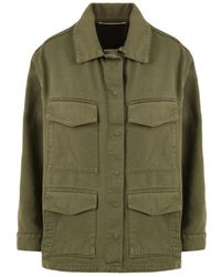 SOLOTRE - Jassen ,Groen ,Militaire Jassen Voor Vrouwen - Lyst