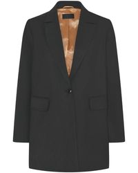 Cro - Jassen ,Zwart ,Leer Blazers - Lyst
