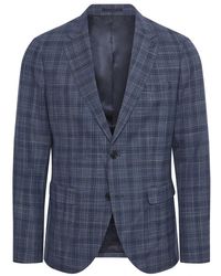 Matíníque - Kostuums ,Blauw ,Klassieke Blazer - Lyst