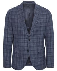 Matíníque - Kostuums ,Blauw ,Klassieke Blazer - Lyst