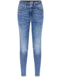 Guess - Slim fit denim jeans - Lyst