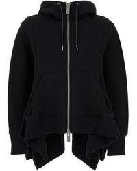 Sacai - Sweatshirts & hoodies > zip-throughs - Lyst