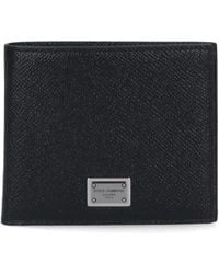 Dolce & Gabbana - Dolce&Gabbana Wallet With Logo Plaque - Lyst