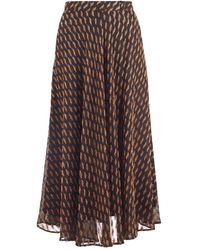Niu - Midi Skirts - Lyst