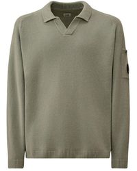 C.P. Company - V-Neck Knitwear - Lyst