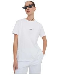 MSGM - T-Shirts - Lyst