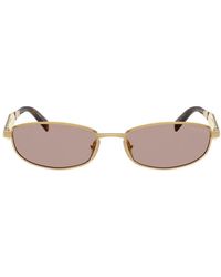 Prada - Accessoires ,Geel ,D51S Zonnebril - Lyst
