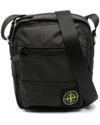 Stone Island - Stilvolle Messenger Tasche Mit Kompass-Patch - Lyst