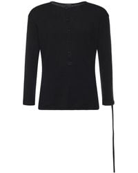 Ann Demeulemeester - Long Sleeve T-Shirts - Lyst