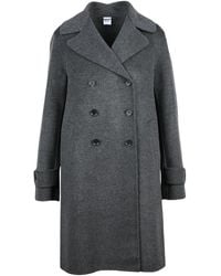 Aspesi - Double-Breasted Coats - Lyst