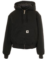 Carhartt - Jassen ,Zwart ,Katoen Og Active Jacket (Winter) - Lyst