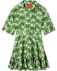La DoubleJ - Kleedjes ,Groen ,San Pietro Mini Jurk - Lyst
