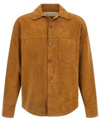 Ami Paris - Leather Jackets - Lyst
