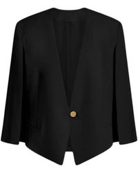 Alberta Ferretti - Cady Jas Met Cape Mouwen - Lyst
