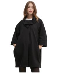 Joseph Ribkoff - Jassen ,Blauw ,Nylon Klassieke Cocoon Jas - Lyst