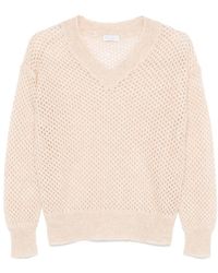 Brunello Cucinelli - V-Neck Knitwear - Lyst