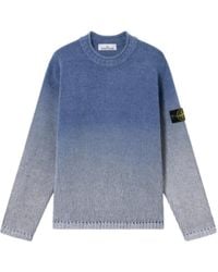 Stone Island - Round-Neck Knitwear - Lyst