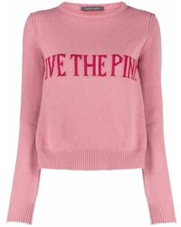 Alberta Ferretti - Round-Neck Knitwear - Lyst