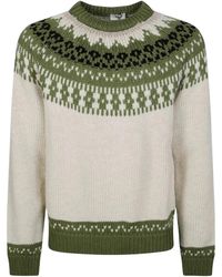 Altea - Round-Neck Knitwear - Lyst
