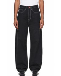 BeWider - Jeans ,Zwart ,Denim Super Loose Denim - Lyst